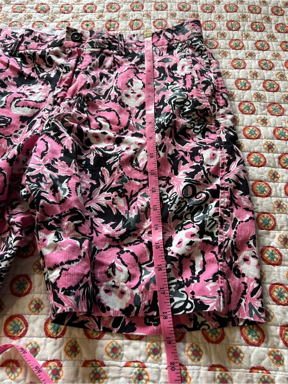 Men’s Lilly Pulitzer Hanging with my Boo Panda Beaumont Shorts size 34